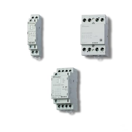 Serie 22 Contactores modulares 25-40-63 A