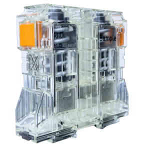 WAGO 285-1185/999-987 BORNA DE PASO 2 CONDUCTORES