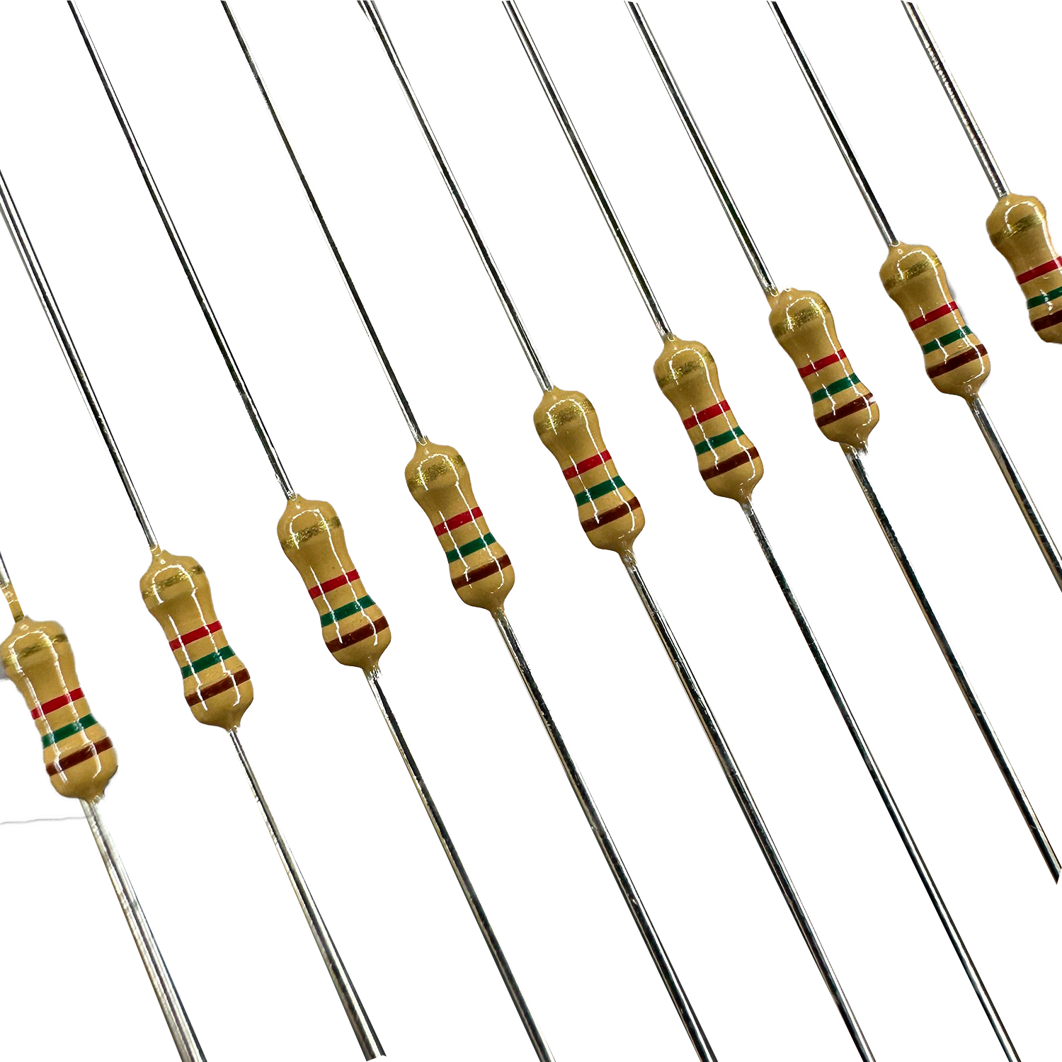 100 Resistencias De Carbón 1.5 Kohm 1/4