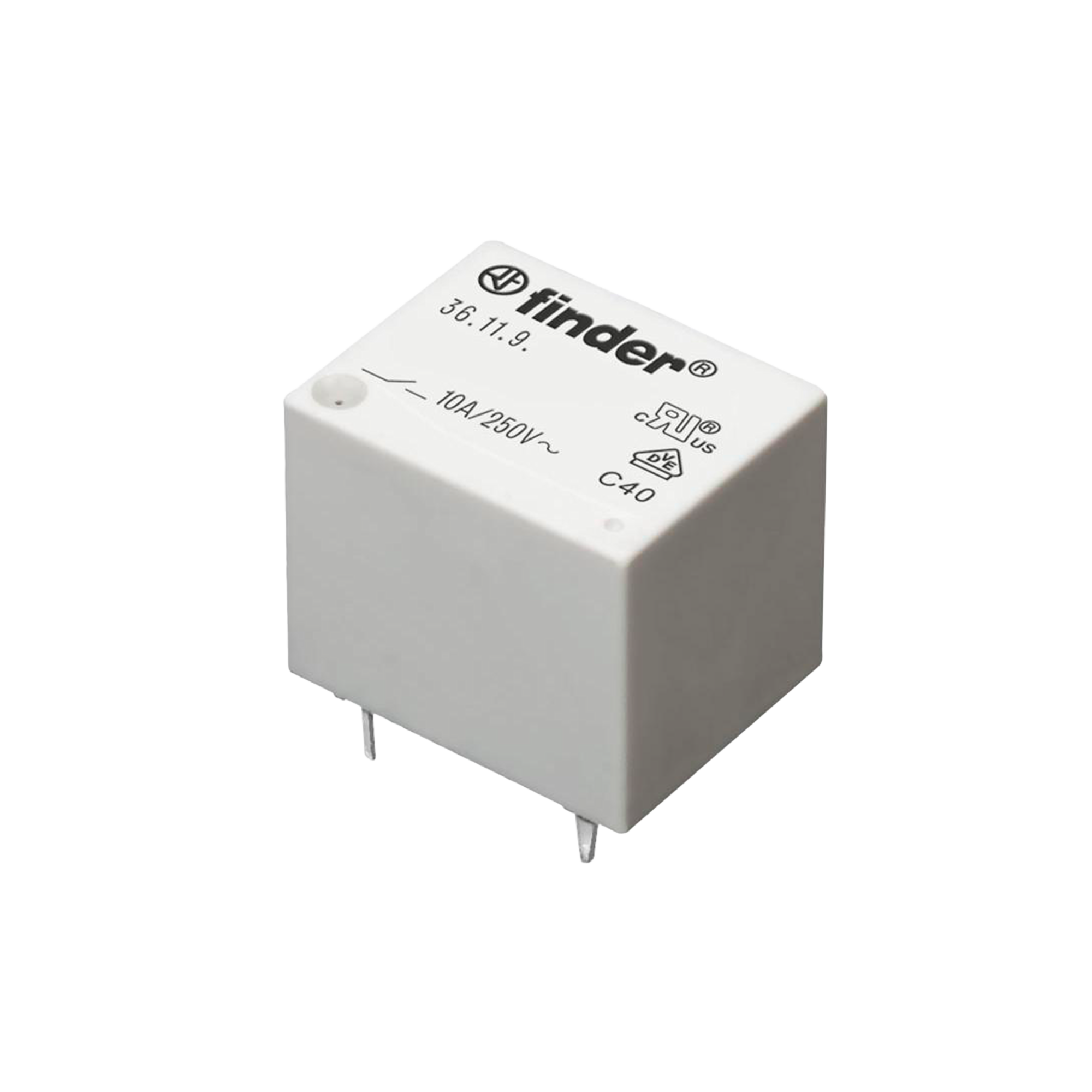 36.11.9.024.4011 Mini-relé para CI (24VDC) 1CC 10A RT III