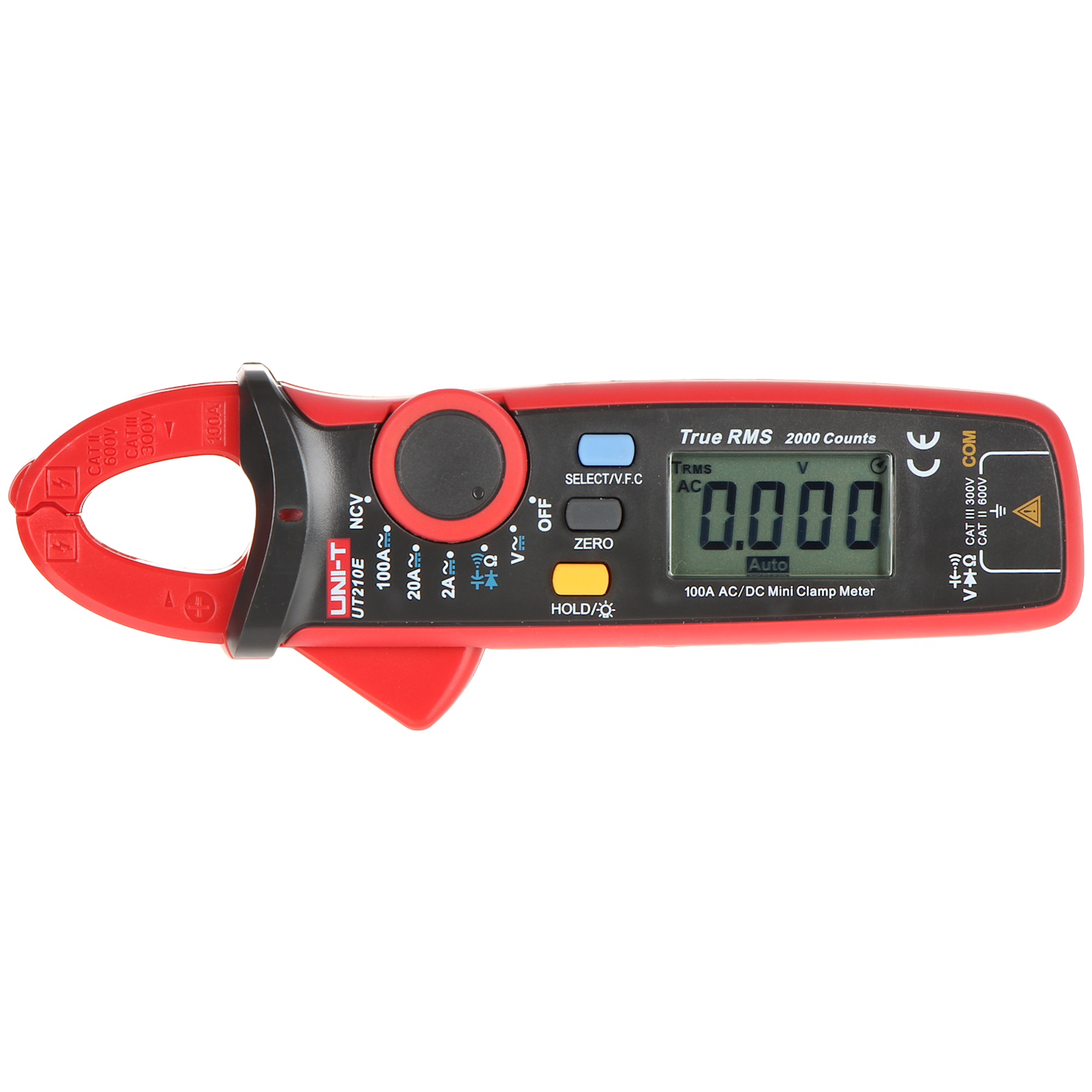 UT-210E MINI AMPERIMETRO DE GANCHO 100A