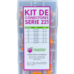 KIT DE CONECTORES WAGO 221